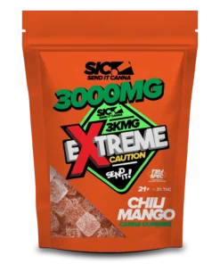 3000MG High Dose Gummies – Mango Flavor